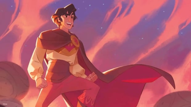 Aladdin art Disney Lorcana